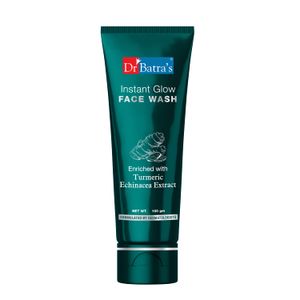 Dr.Batra`s Instant Glow Face Wash Enriched With Tumeric For Healthy & Glowing Skin - 100 gm