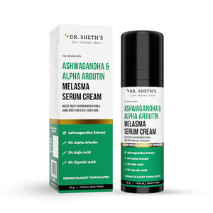 dr-sheths-ashwagandha-alpha-arbutin-melasma-serum-cream-30-gm-helps-treat-hyperpigmentation-dark-spots-for-even-toned-skin