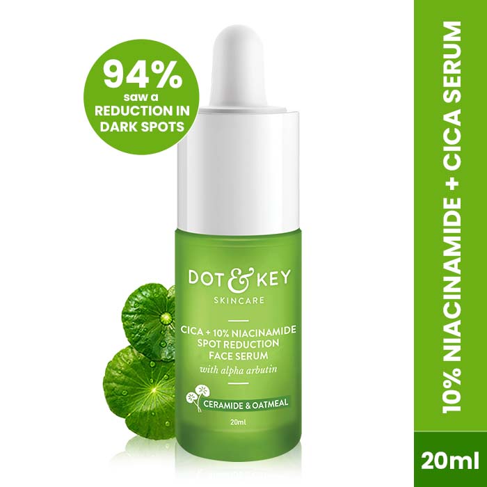 DOT & KEY 10% NIACINAMIDE CICA SPOT REDUCTION FACE SERUM FOR IRRITATION & UNCLOGS PORES
