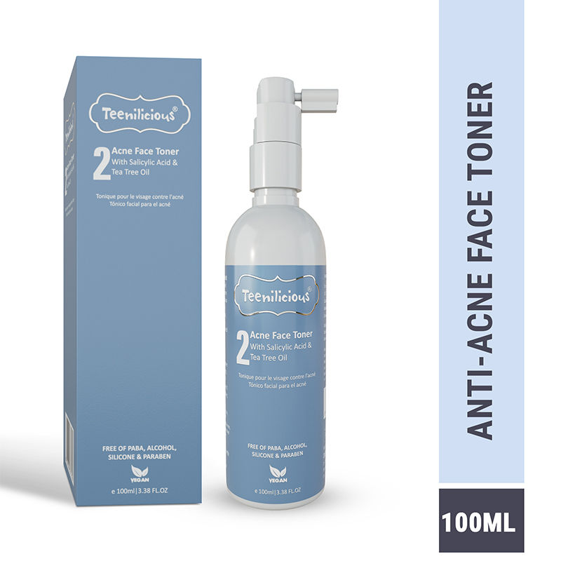 Teenilicious Acne Face Toner With Salicylic Acid & Tea Tree Oil