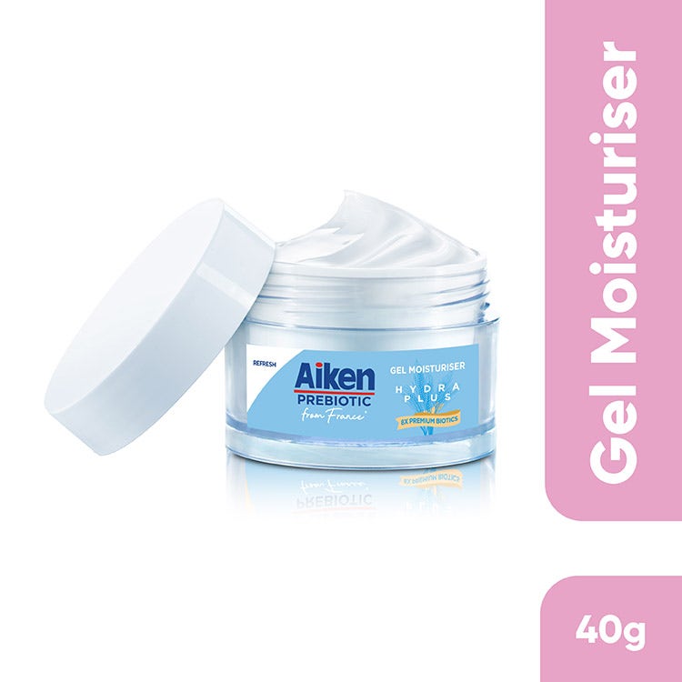 Aiken Prebiotic 8X Premium Biotics Gel Moisturiser 40G