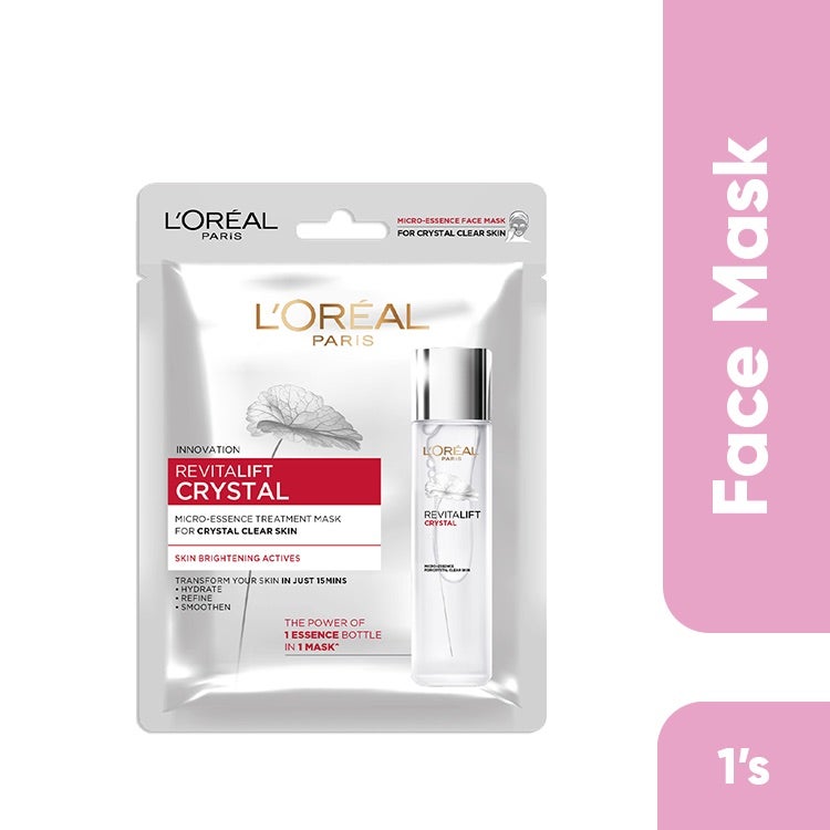 Loreal Revitalift Crystal Micro Essence Treatment Mask 1S