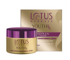 Lotus Herbals YouthRx Anti Ageing Transforming Cream SPF 25 | PA+++ | Preservative Free | 50 gm