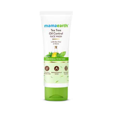 Mamaearth Tea Tree Natural Face Wash For Acne & Pimples Wash (100 ml)