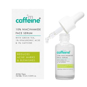 mCaffeine 10% Niacinamide & Green Tea Serum, 10 ml