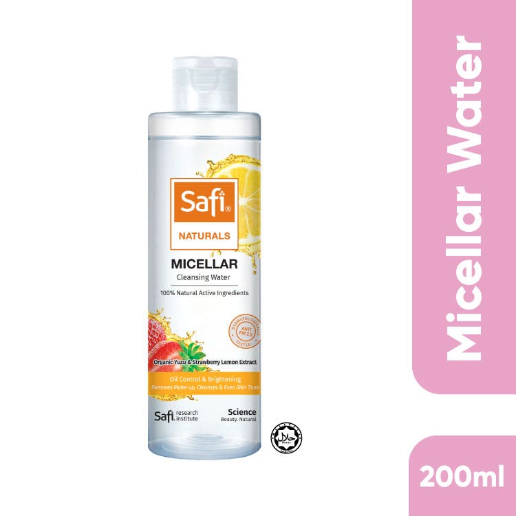 Safi Micellar Water-Yuzu & Strawberry 200Ml
