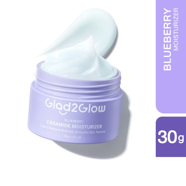 Glad2Glow Ceramide Barrier Repair Blueberry Moisturizer 30G
