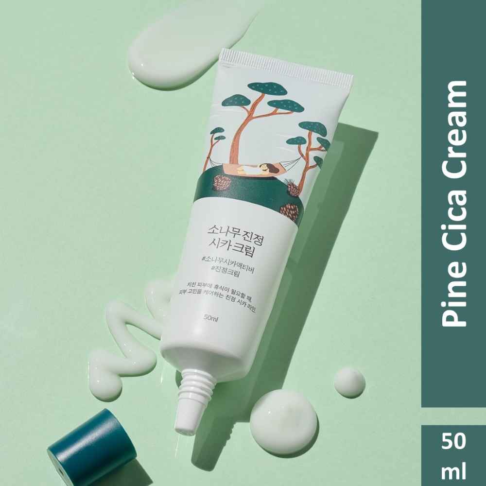 Round Lab Pine Calming Cica Cream (50 ml) | Korean Skin Care