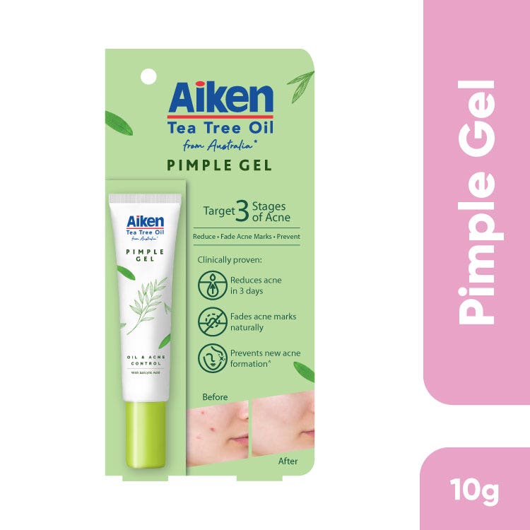 Aiken Tea Tree Oil Pimple Gel 10G