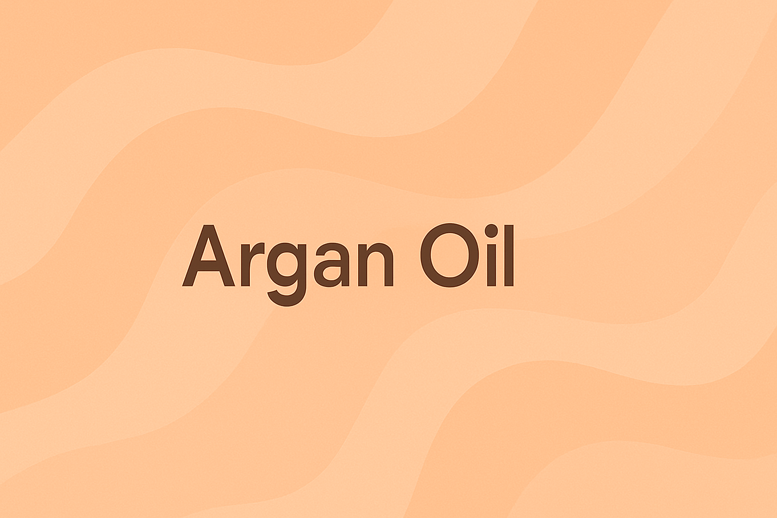 Argan Oil: Liquid Gold from Morocco's Ancient Trees
