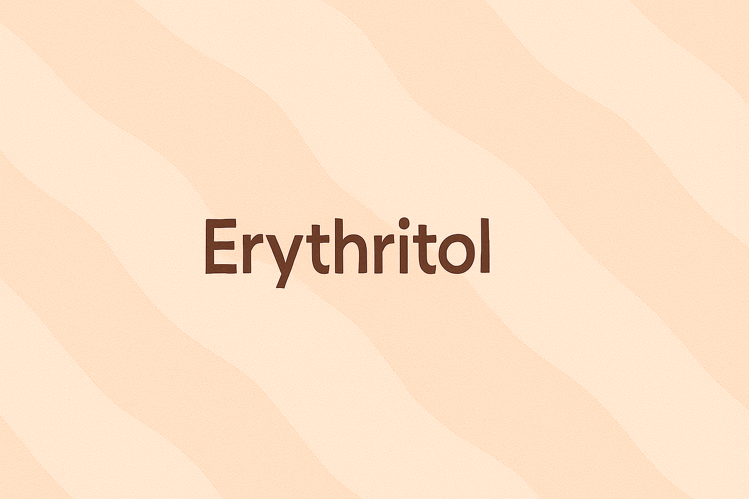 Erythritol: The Gentle Humectant That Hydrates Without Stickiness