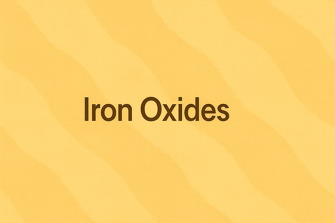 Iron Oxides: The Natural Mineral Foundation of Safe Color Cosmetics