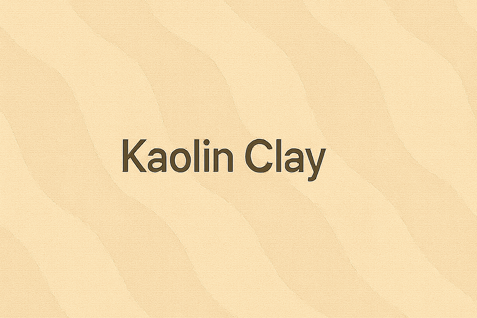 Kaolin Clay: The Gentle Giant of Natural Skin Purification and Renewal