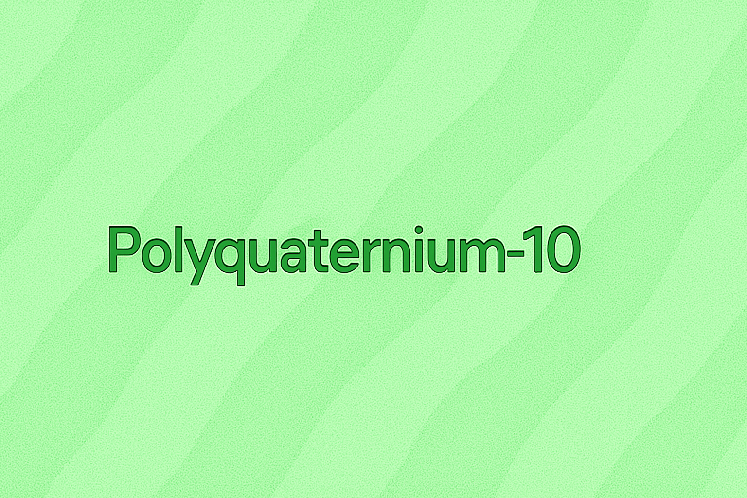 Polyquaternium-10: The Conditioning Polymer That Transforms Hair and Skin Feel