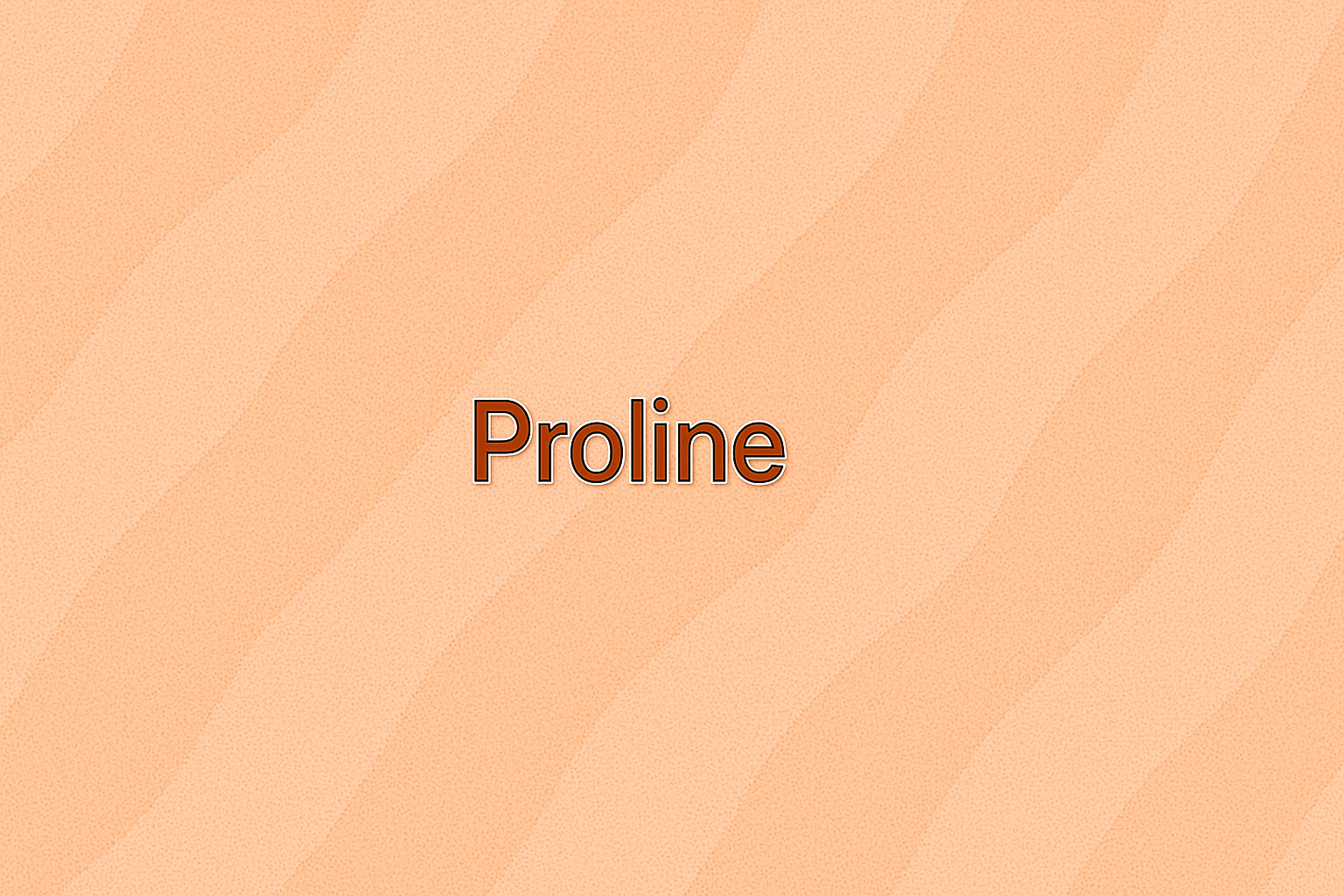 Proline: The Collagen-Building Amino Acid for Firm, Youthful, and Resilient Skin