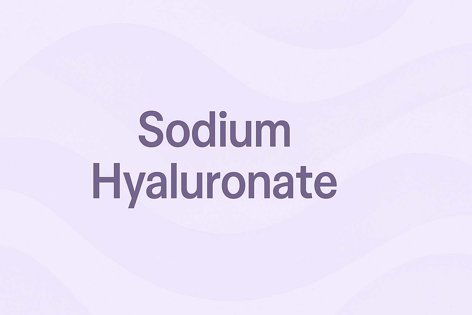 Sodium Hyaluronate: The Superior Hydration Molecule for Deep Moisture and Plump, Youthful Skin