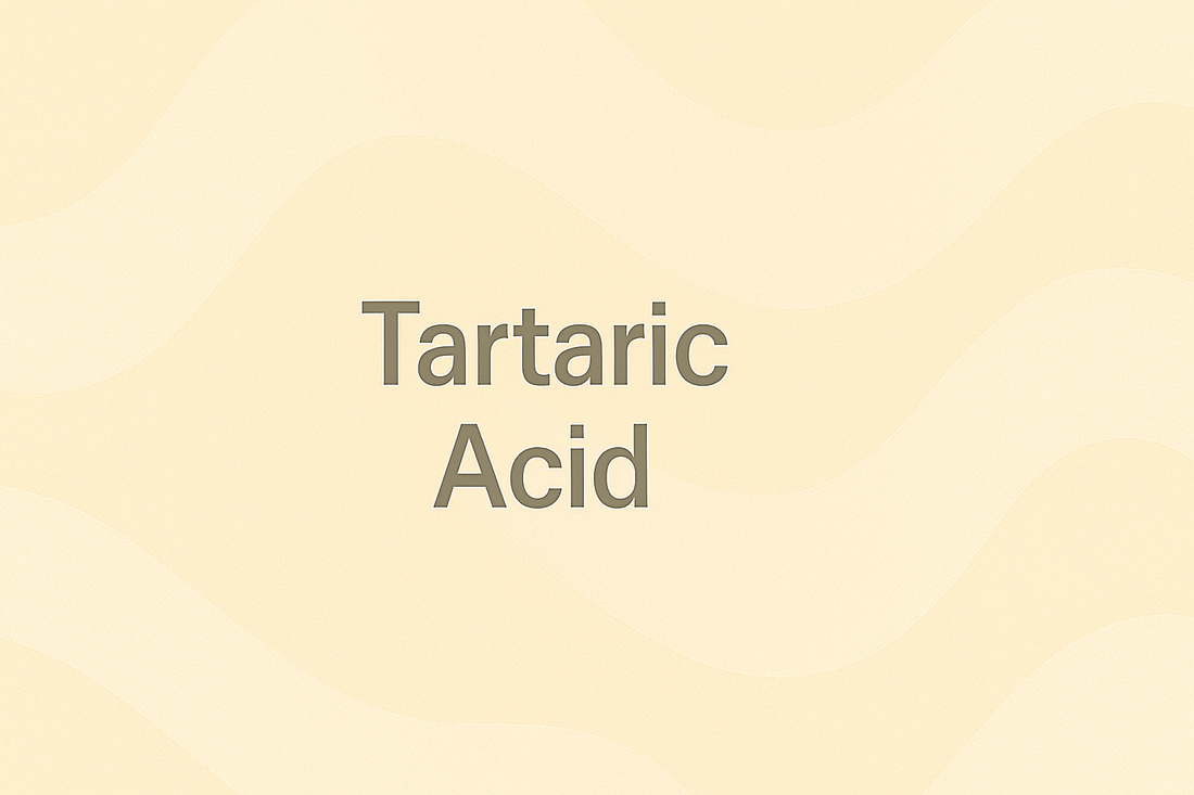 Tartaric Acid: The Wine-Derived Alpha Hydroxy Acid for Gentle Exfoliation and Radiant Skin