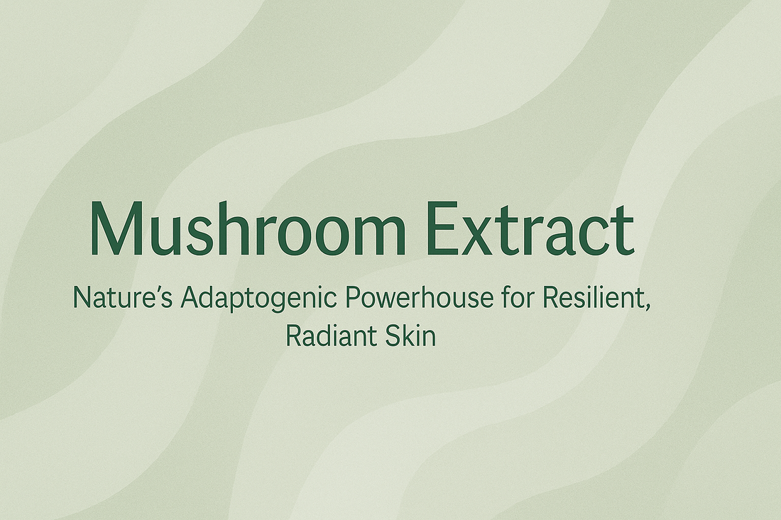 Mushroom Extract - Nature's Adaptogenic Powerhouse for Resilient, Radiant Skin