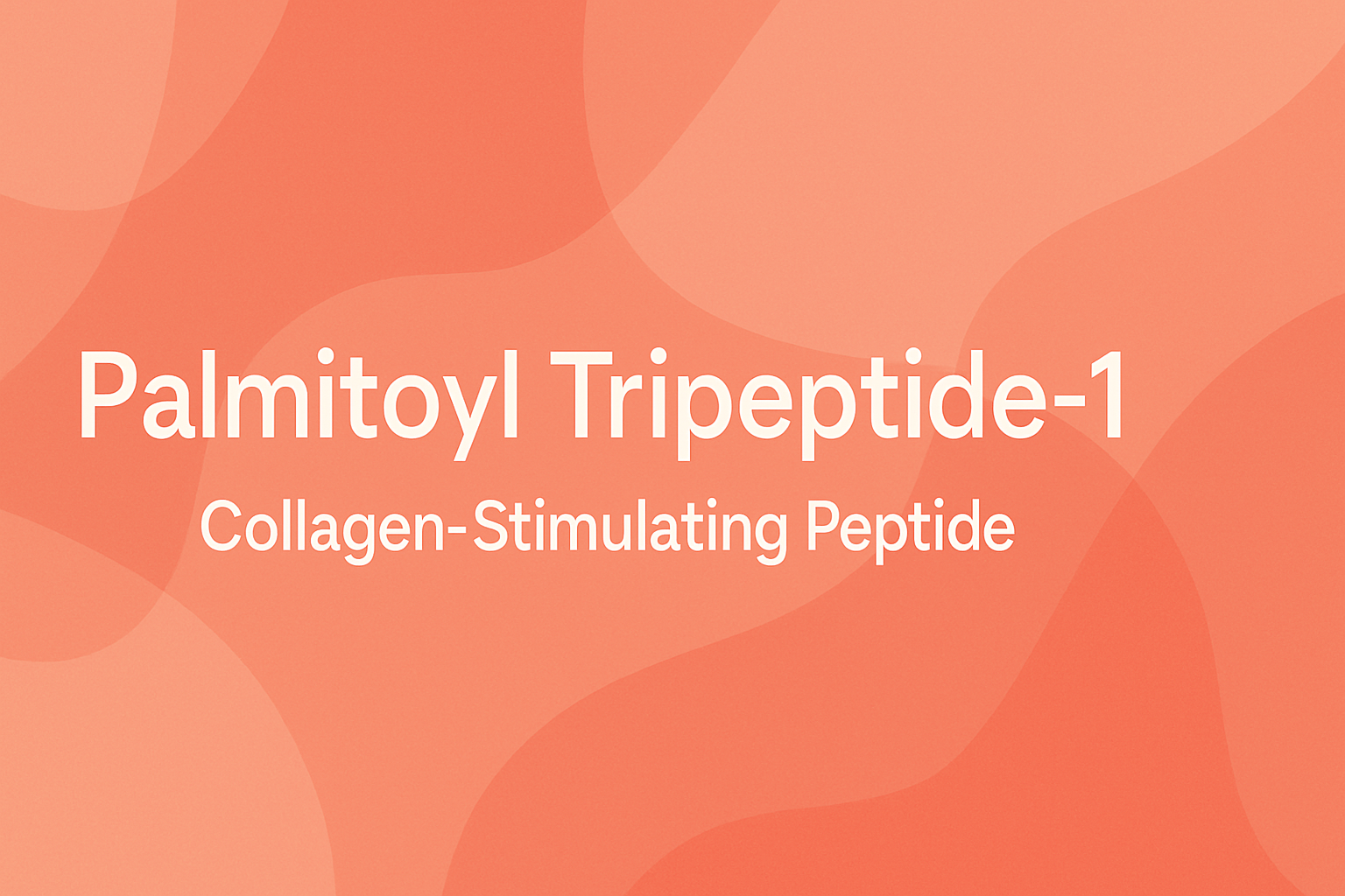 Palmitoyl Tripeptide-1: Collagen-Stimulating Peptide