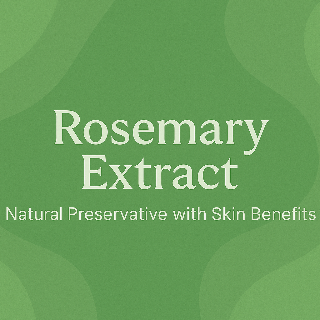 Rosemary Extract: Natural Preservative with Skin Benefits