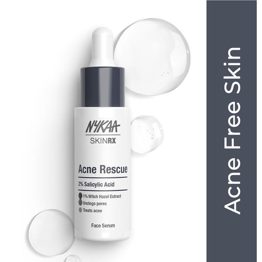 Nykaa SKINRX 2% Salicylic Acid Face Serum For Acne, Blackheads, Whiteheads & Clear Skin