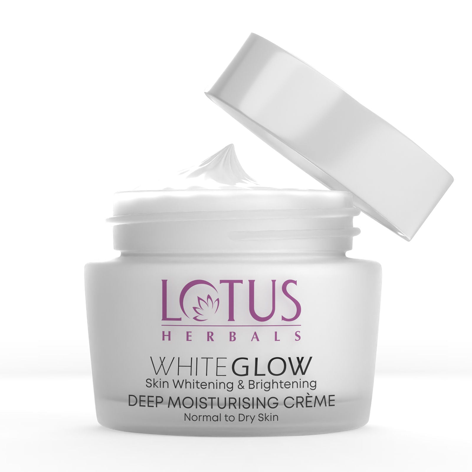 Lotus Herbals Whiteglow Deep Moisturizing Creme, SPF20, Suitable For Normal To Dry Skin, 60gm