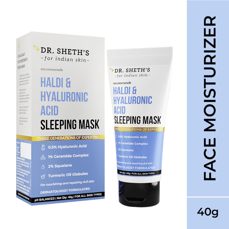 Dr. Sheth's Haldi & Hyaluronic Acid Sleeping Mask