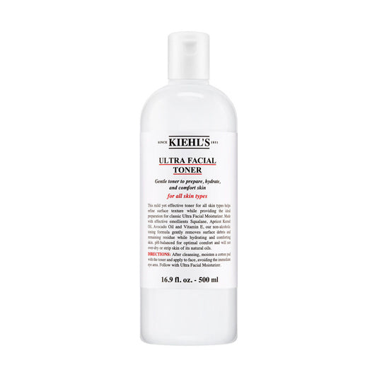 KIEHL'S ULTRA FACIAL TONER WITH AVOCADO OIL & APRICOT KERNEL OIL FOR HEALTHIER-LOOKING SKIN(250ML)