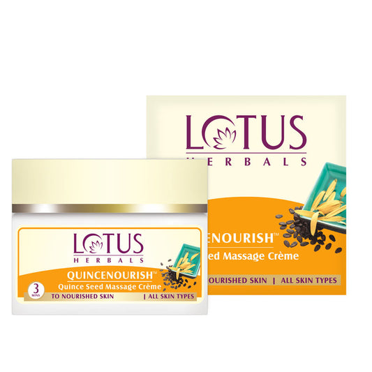 Lotus Herbal Quincenourish Quince Seed Massage Creme