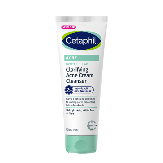Gentle Clear Clarifying Acne Cream Cleanser