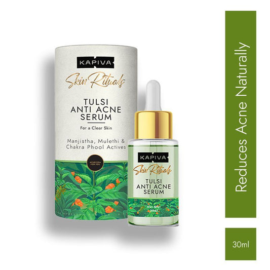 Kapiva Tulsi Anti Acne Serum Face Serum for Acne & Acne Marks