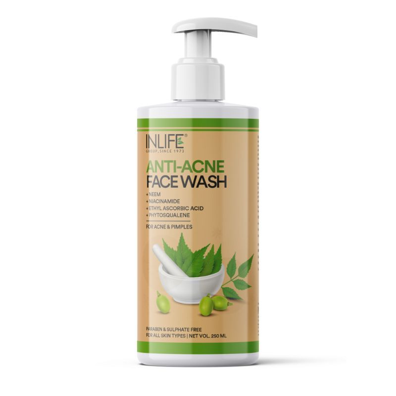 INLIFE Anti Acne Face Wash with Neem