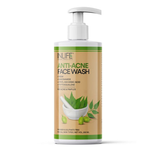 INLIFE Anti Acne Face Wash with Neem
