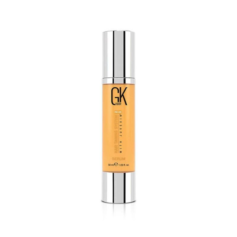 GK Hair Taming Serum With Argan Oil & Juvexin Keratin- Shine Booster For Dull, Dry Hair