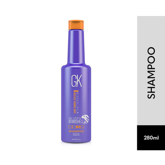 GK Hair Silver Bombshell Shampoo For Blonde & Color - Treated Hairs