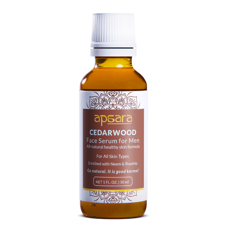 Cedarwood Facial Serum For Men