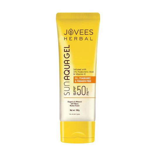 Jovees Herbal Sun Aqua Gel SPF 50 PA+++ Lightweight Texture