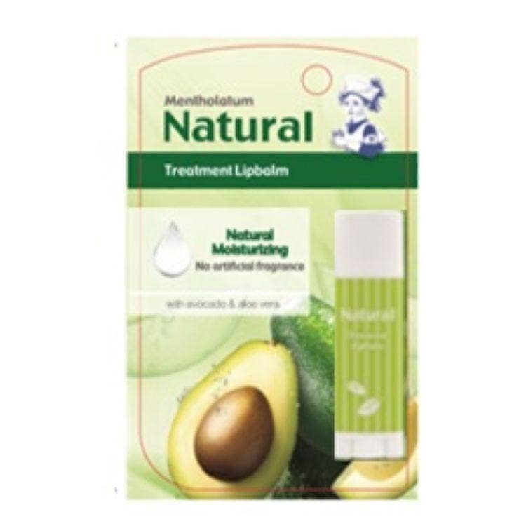 Mentholatum Natural Treatment Lip Balm 3G