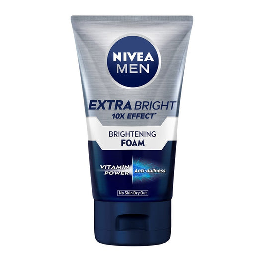Nivea Men Extra Bright Foam 100G