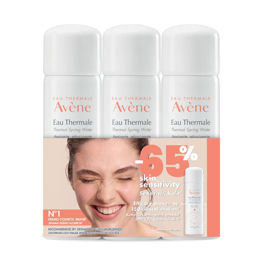 Avene Thermal Spring Water 50ml (Value Pack 2 + 1)