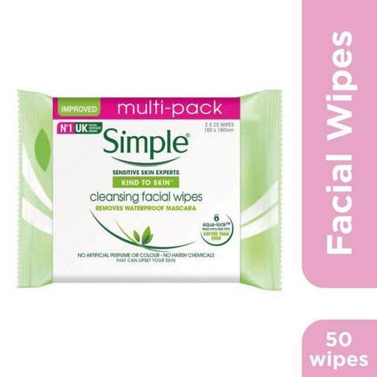 Simple Kind To Skin Cleansing Wipes 25S Po2#