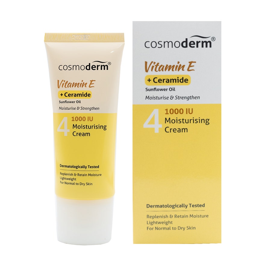 Cosmoderm Vitamin E Revitalising Moisturiser 1000 I.U. 50Ml