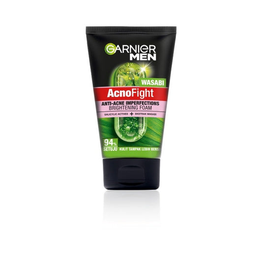 Garnier Men Acno Fight Wasabi Foam 100Ml