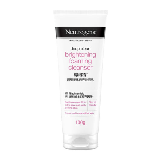 Neutrogena Deep Clean Brightening Foam Cleanser 100G
