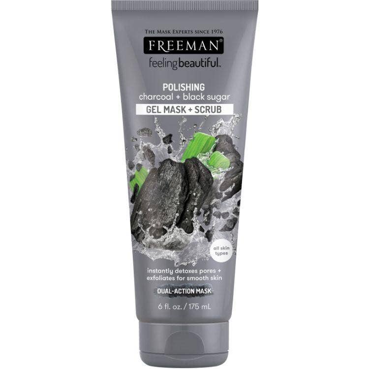 Freeman Feeling Beautiful Polishing (Charcoal + Black Sugar) Gel Mask 175Ml