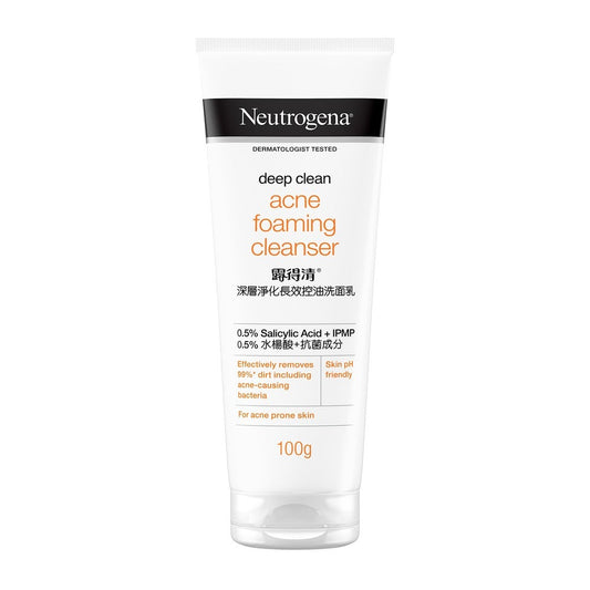 Neutrogena Deep Clean Acne Foaming Cleanser 100G