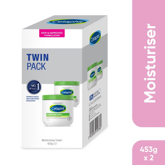 Cetaphil Moisturiser Cream 453Gx2