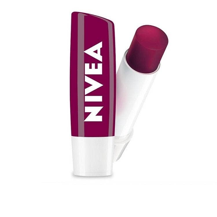Nivea Lip Blackberry Shine Caring Lip Balm 4.8G