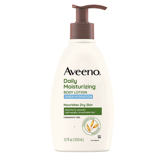 Aveeno Daily Moisturizing Sheer Hydration Lotion 350Ml