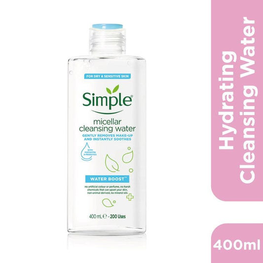 Simple Water Boost Micellar Cleansing Water 400Ml